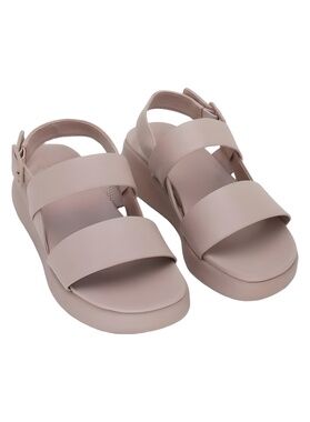 Naturalizer Womens Coast Blush Pink Faux Leather Slingback Wedge Sandals Size 7M